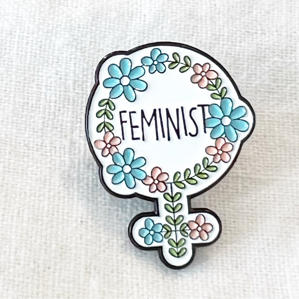 Feminist Enamel Pin